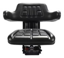 Asiento De Tractor Universal John Deere / Pauny / Massey 006 Negro