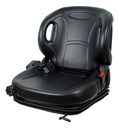 Asiento Para Autoelevador Con Fuelle Y Suspensión Negro