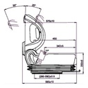 Asiento Para Autoelevador Con Fuelle Y Suspensión Negro