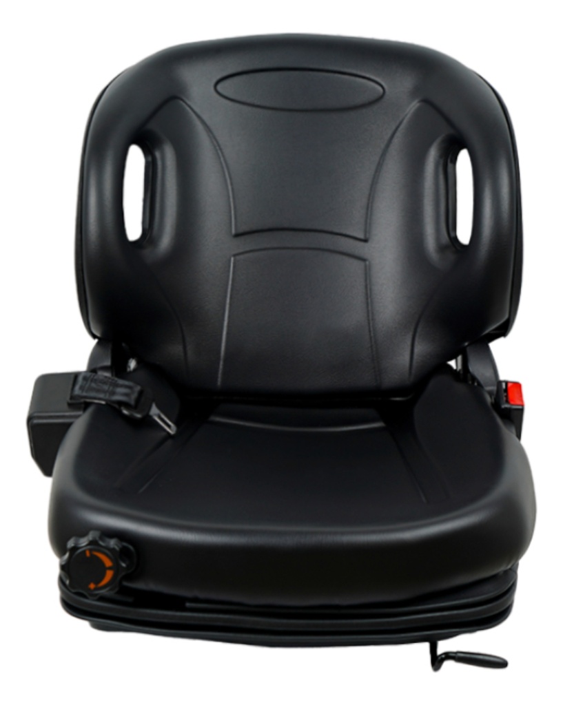 Asiento Para Autoelevador Con Fuelle Y Suspensión Negro