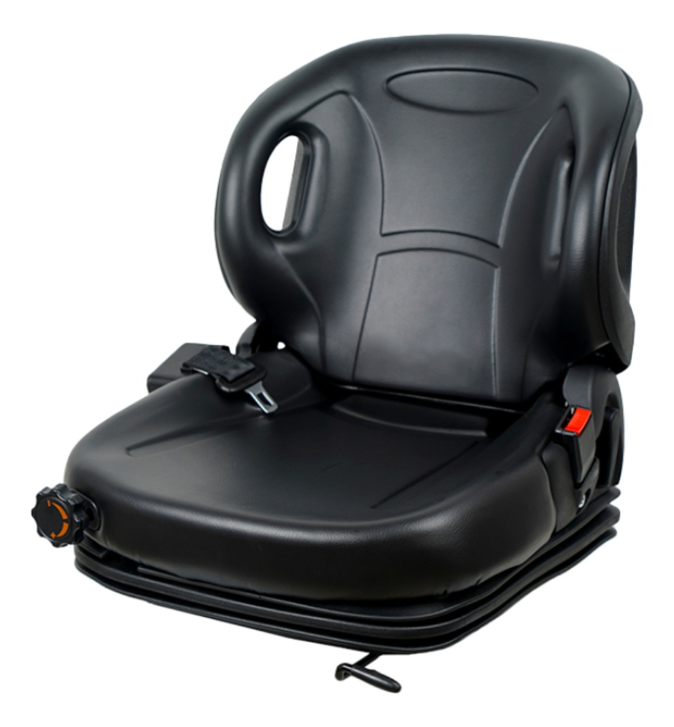 Asiento Para Autoelevador Con Fuelle Y Suspensión Negro